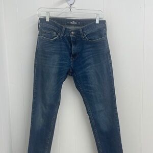 Hollister Skinny Jeans Men’s W28 L30 Blue Denim Hollister Epic Flex Stretch Fit